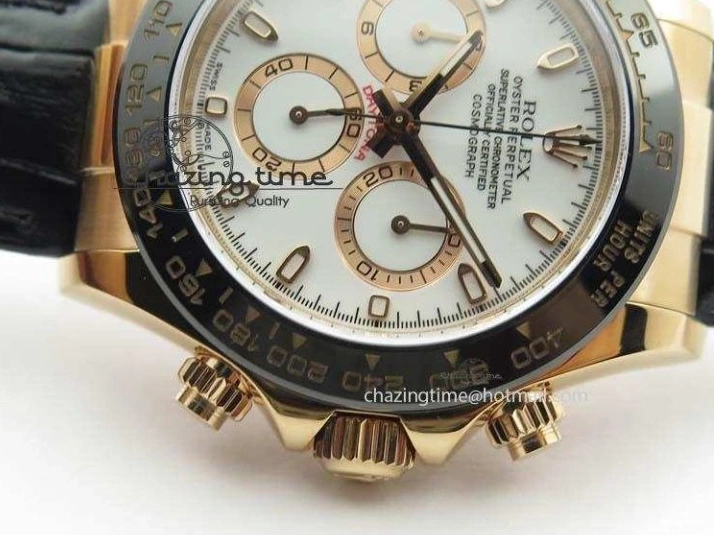 Black 116515 Edition Noob Strap On Best 1:1 Dial Leather A7750 White Daytona 0323